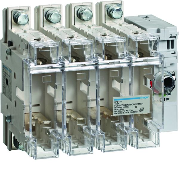 Interrupteur combiné fusible 4P - 160 A - T00 HFD416