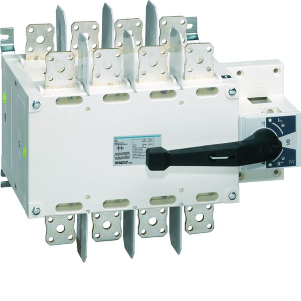 Inverseur de source 4P In1250A UeAT_UeVac Poignée rotative longue HI462