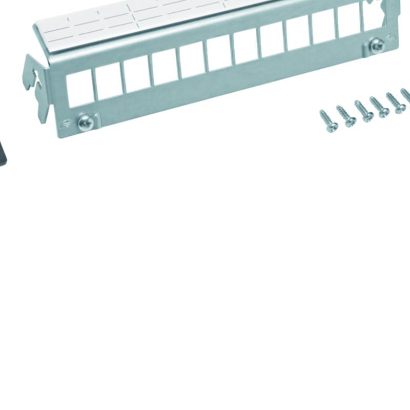 Panneau de brassage,universel,Keystone,12x,vide FZ12MK