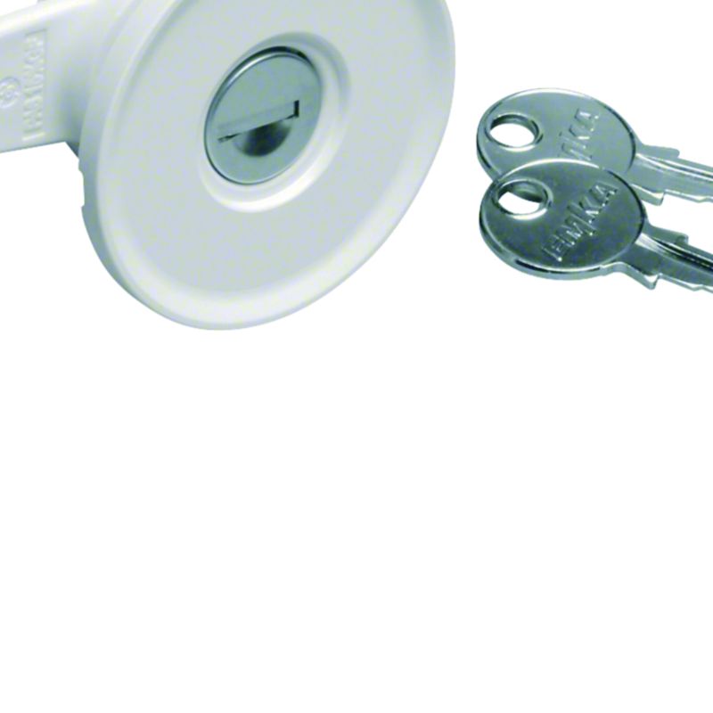 Serrure à clé n° 1242E livrée avec 2 clés pour armoire univers IP44/54 FZ597N