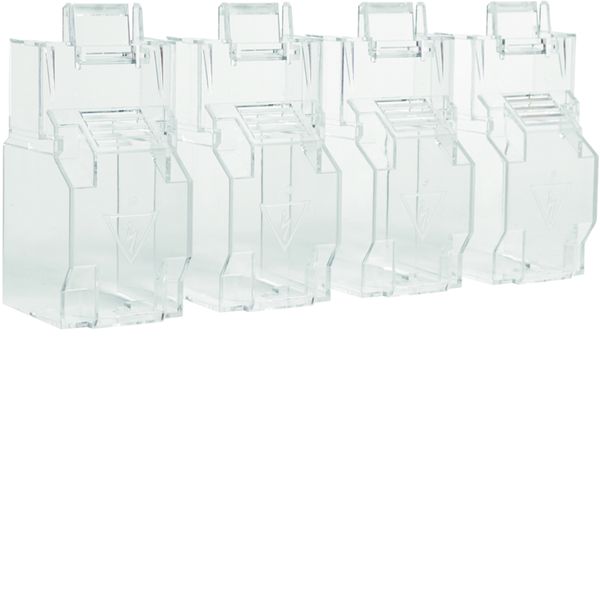 Capot cache borne 4P interrupteur fusible 200 à 400A HFDxxx HZF205