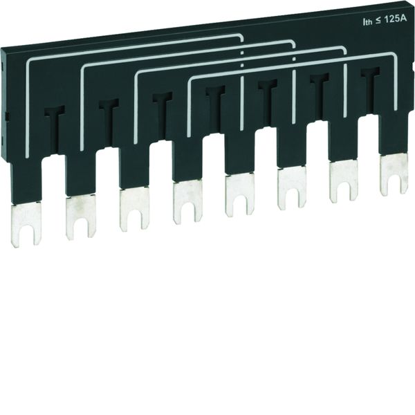 Barre de pontage 2x4P 63 à 125A pour inverseur de source automatique HICxxxA HZI400