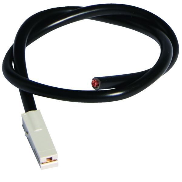 Câble de raccordement,500mm,noir,10mm²,avec fiche, pour Répartiteur multifiche KZ075