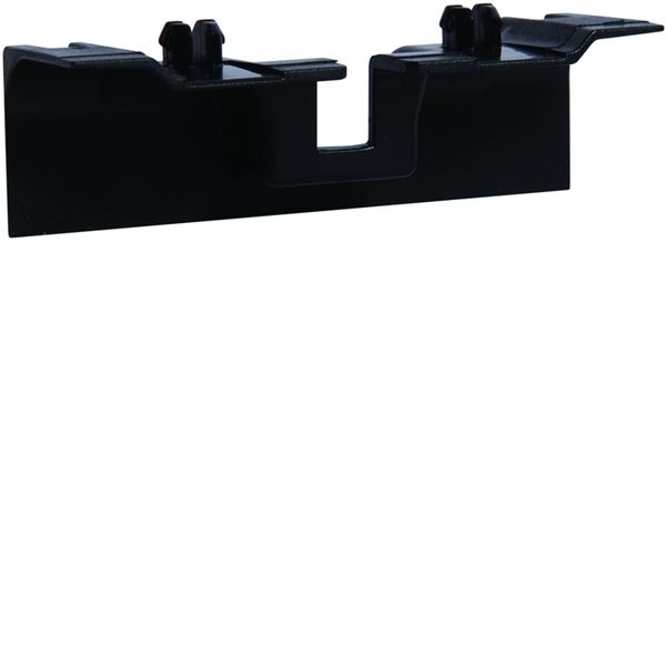 Pièce recouvrement support d'appareillage pour plinthe SL15100 noir SL15100AF9011