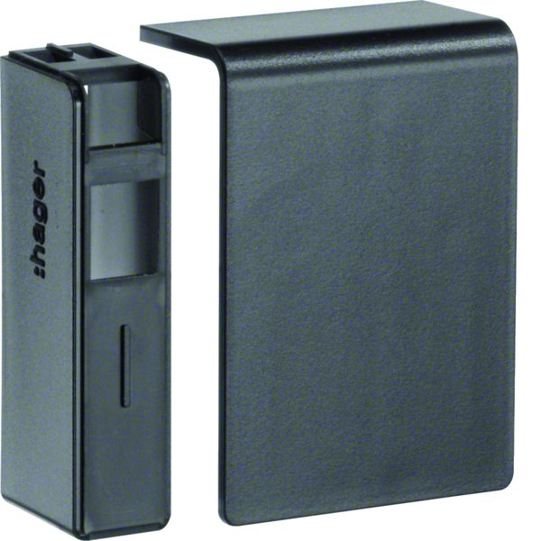 Embout pour plinthe 20x55mm Noir SL2005569011