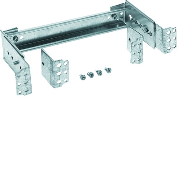 Rail DIN réglable en profondeur 9 modules sur 1 rangée L194mm pour univers UZ01B3