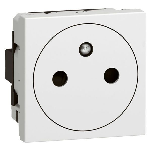 Prise De Courant Surface Mosaic 2P+T 2 Modules Blanc A legrand 077132