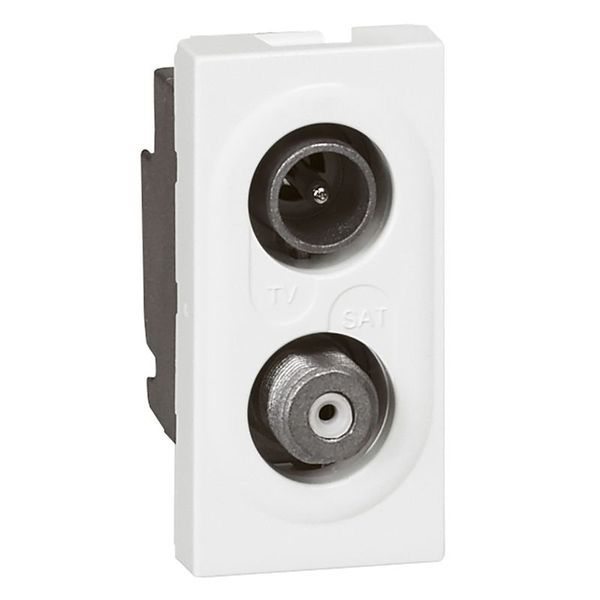 Mosaic Tv-Sat 1 Module / 1 Entree / 2 Sorties legrand 078795