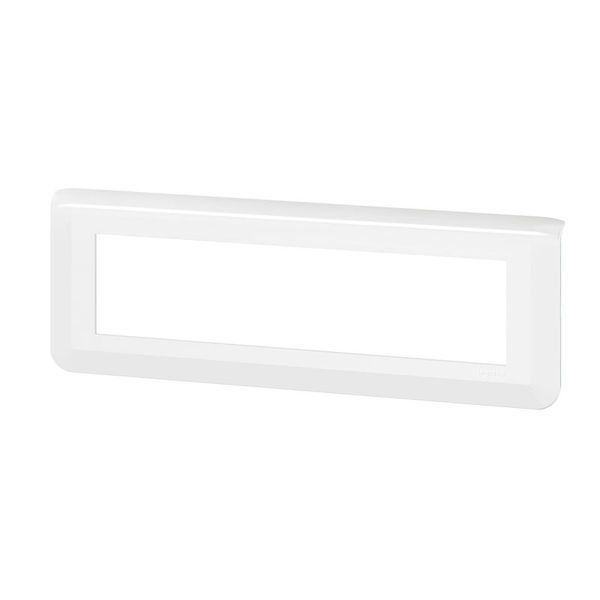 Plaque De Finition Horizontale Mosaic Pour 8 Modules Blanc legrand 078818L