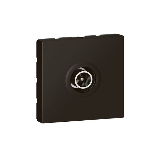 Prise Tv Simple Diam 9,52 Male Noir Mat legrand 079182L