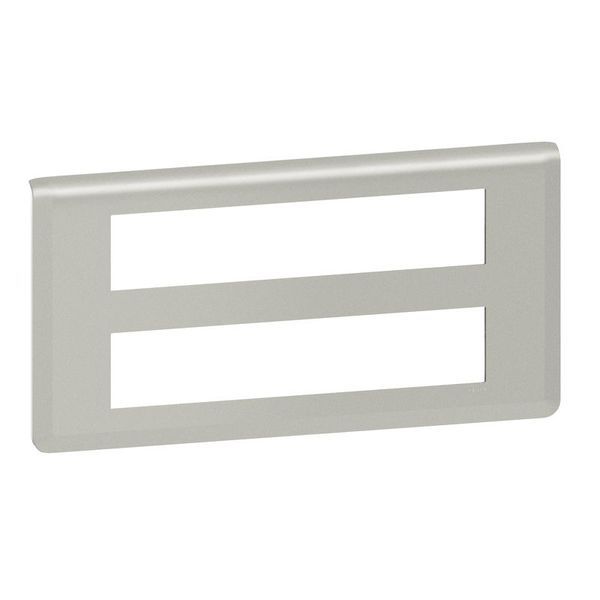 Plaque 2X10 Modules Alu legrand 079328L