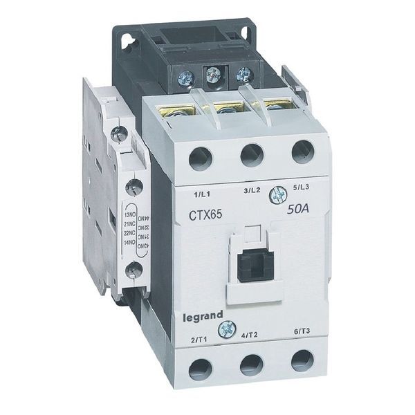 Ctx Contacteur 3P 50A 2No2Nc 24V Ac Bornes A Vis T4 legrand 416140