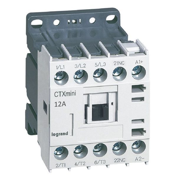 Ctx Mini Contacteur 3P 12A 1Nc 24Vdc legrand 417051