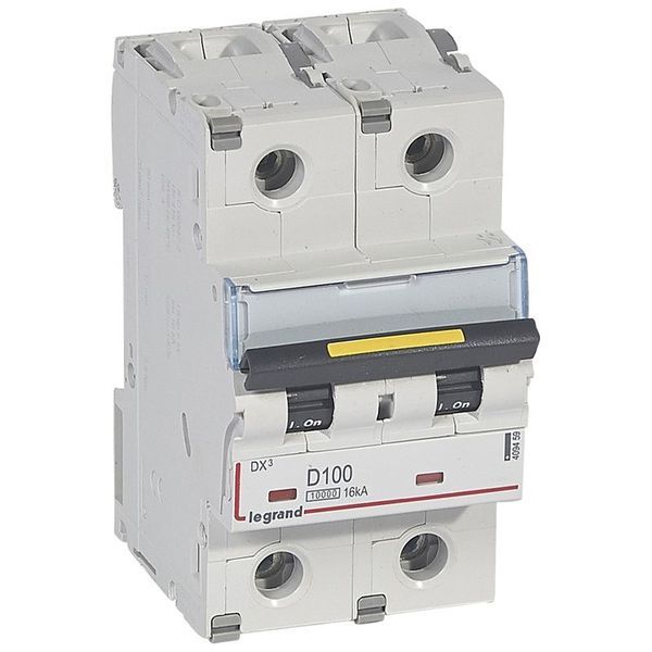 Dx3 Disjoncteur 2P D100 10000A/16Ka legrand 409459