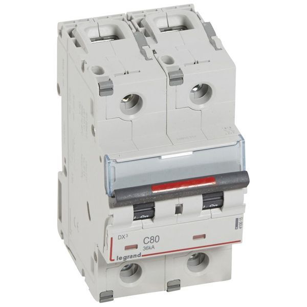 Dx3 Disjoncteur 2P C80 36Ka legrand 410015