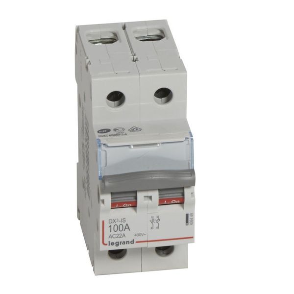 Interrupteur-Sectionneur Dx³-Is 2P 400V~ 100A 2 Modules legrand 406449