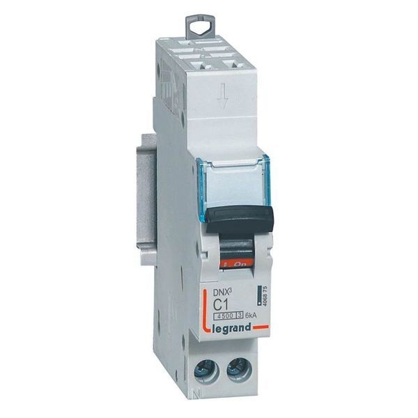 Dnx3 Disjoncteur 1P+Ng C1 4500A/6Ka Auto legrand 406875