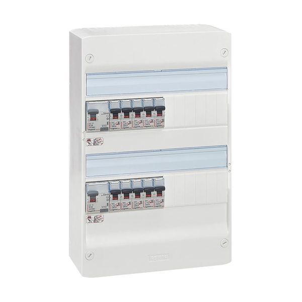 Coffret Precable Drivia T1T2 Evolue 2R 13M 2 Id 63A 10 Disj legrand 093065