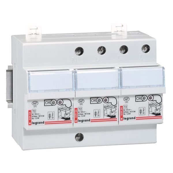 Parafoudres Modulaire Protection Intégrée T2+T3 Imax 12 Ka legrand 003953