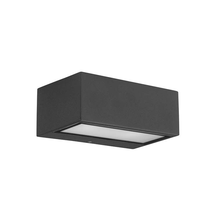 Applique nemesis aluminium 40 x LED 5 3 gris urba 05-9800-Z5-CL