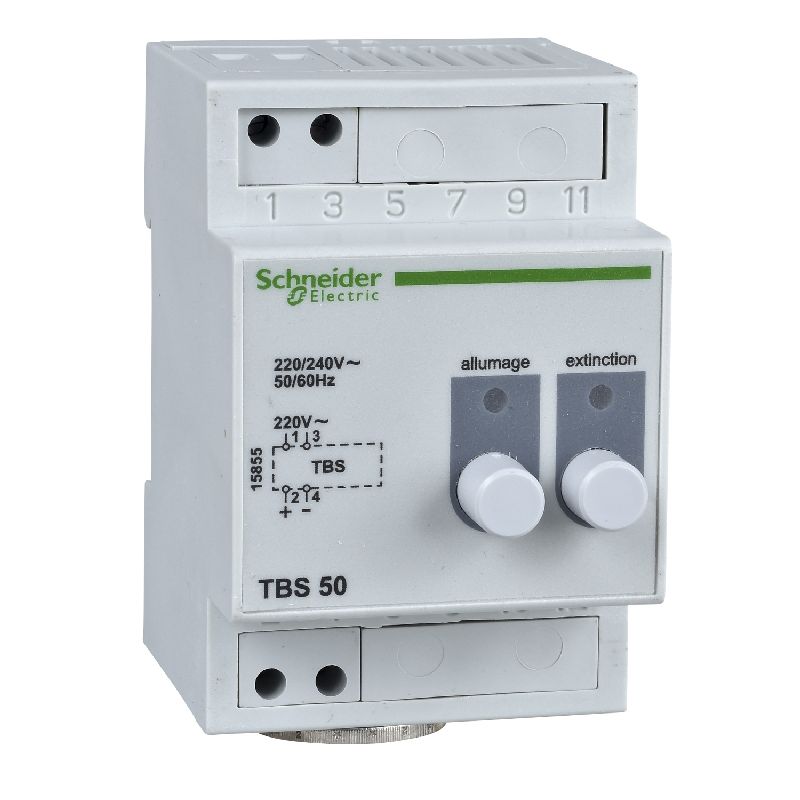 TBS - télécommande de blocs d'éclairage de sécurit 15856