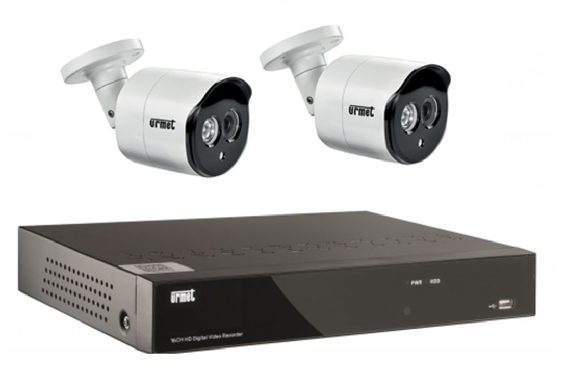 Kit Ip 2 Cam+1Nvr Urmet 1093/KIPPRO
