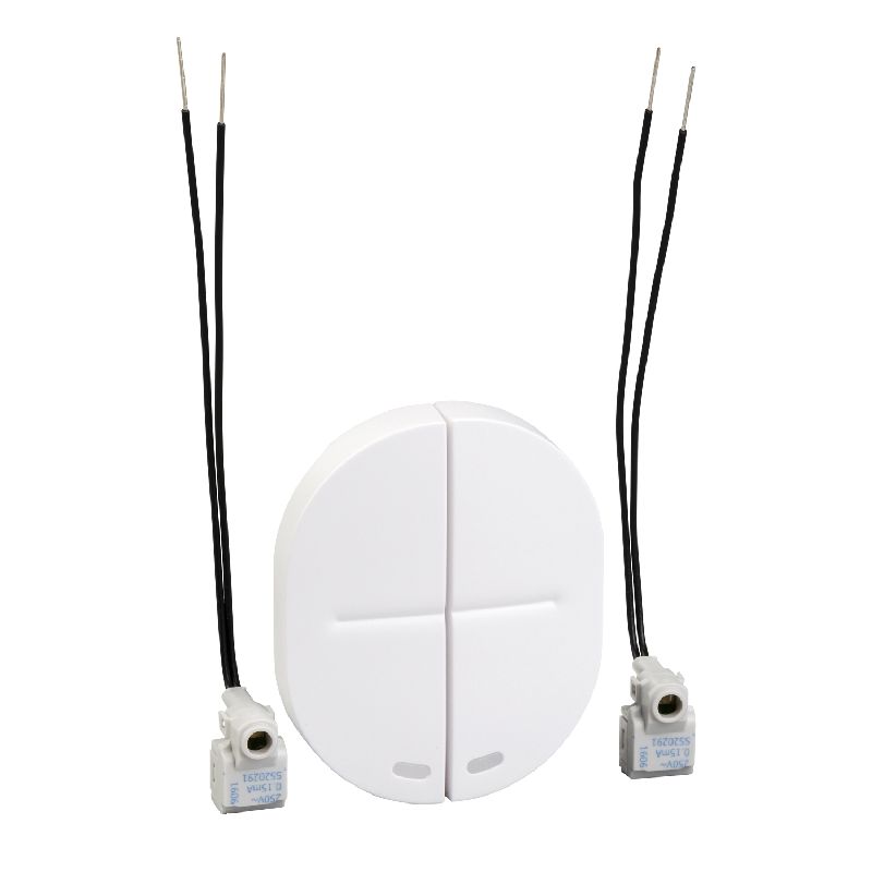 Ovalis - 2 demi-touches+1 voyant Blanc S260298