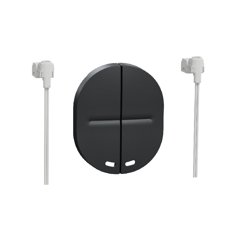 Ovalis - 2 demi-touches+1 voyant -Anthracite S460298