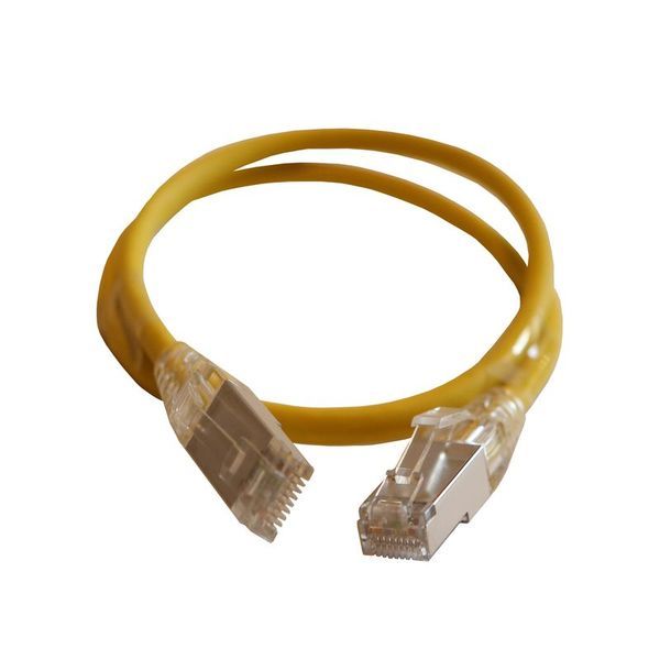 Cordon Rj45/Rj45 Haute Densite Standard Cat6A S/Ftp Lsoh Jau legrand 051550