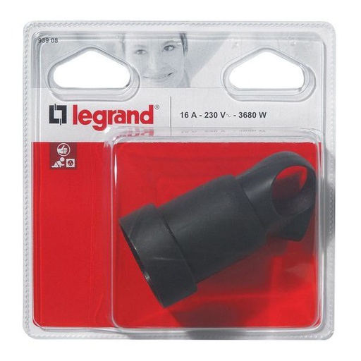 [LEG093908] Fiches Femelle Avec Terre Plastique Annela 16A Avec Anneau - legrand 093908