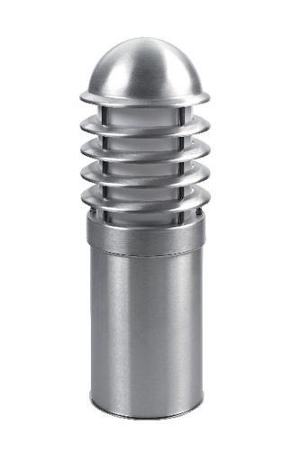 [ARI1691] Caleo 2 - borne ext. ip44 ik07, inox, e27 75w max., lampe non incl., h - 1691