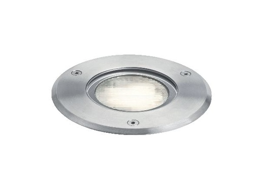 [ARI1749] Luxsol 2 - encastré sol ext. gx53 ip67 ik10, rond, inox, lampe non inc - 1749