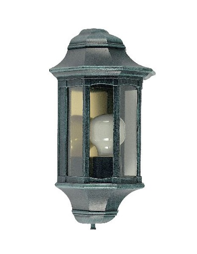 [ARI1944] Mura - applique mur ext. ip44 ik08, vert, e27 77w max., lampe non incl - 1944