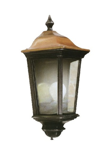 [ARI1948] Lizio - applique mur ext. ip44 ik08, cuivré, e27 100w max., lampe non - 1948