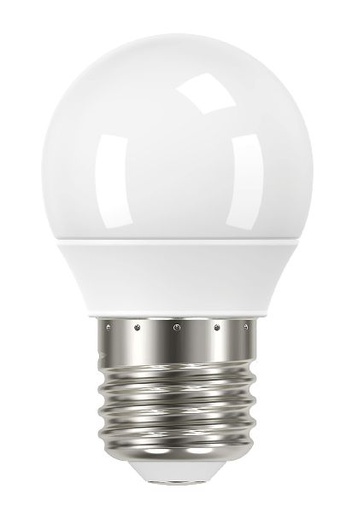 [ARI20057] Lampe sphérique g45 led smd e27 5w 4000k 490lm, cl.énerg.f, 15000h, opale - 20056