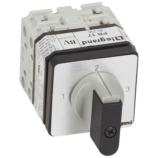 [LEG027499] Pr17 3 Dir Sans 0 1P Fixation Vis legrand 027499