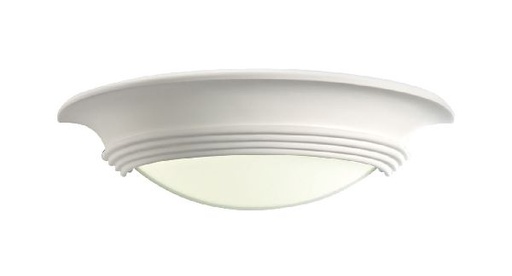 [ARI3009] Domino - applique mur plâtre e27 77w max.,demi-lune, lampe non incl. - 3009