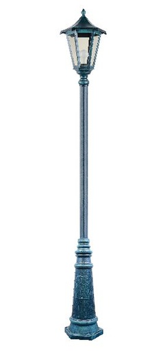 [ARI3063] Monaco - lant.+mat ip43 ik02, vert, e27 100w max., lampe non incl., ha - 3063