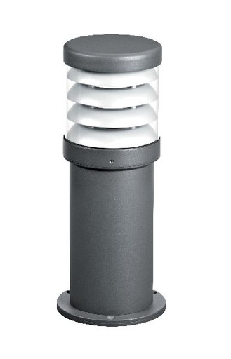 [ARI3125] Polo - borne ext. ip65 ik07, graphite, e27 70w max., lampe non incl., - 3125