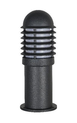 [ARI3134] Caleo 1 -borne ext. ip44 ik07, graphite, e27 100w max., lpe non incl., - 3134