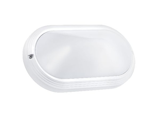 [ARI3650] Oria - hublot ext. ip54 ik10, ovale, blanc, e27 60w max., lpe non incl - 3650