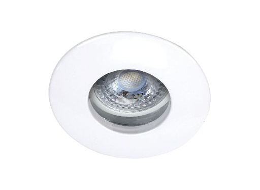 [ARI4076] Hidro-230 cx - encastré gu10, ip20/65, vol.2, rond, fixe, blanc, lampe - 4076