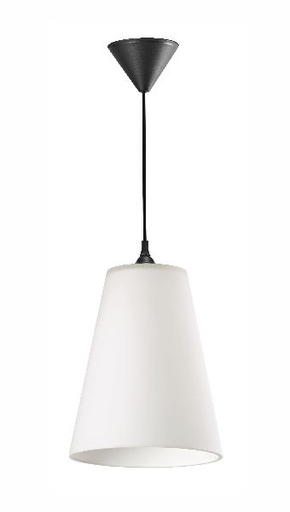 [ARI4191] Aton 150- suspension e27 60w max, ø150mm, verre opale, patère/câble no - 4191