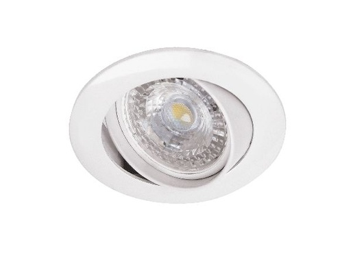 [ARI4890] Galaxy - encastré gu10, rond, basculant, blanc, lampe non incl.,conx°s - 4890