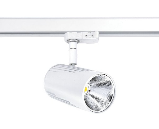 [ARI50195] Lumi 023 - proj. rail 3 all.023, blanc, angle 32°, led intég. 17w 3000 - 50195