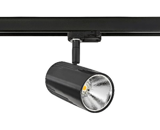 [ARI50198] Lumi 023 - proj. rail 3 all.023, noir, angle 32°, led intég. 17w 3000k - 50198