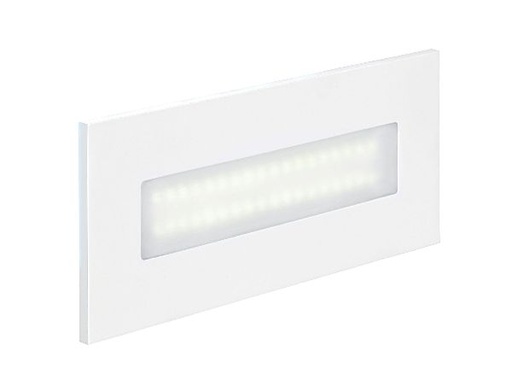 [ARI50265] Baliz 3 - encastré mur rectang., fixe, blanc, led intég. 2,76w 2400k 1 - 50265