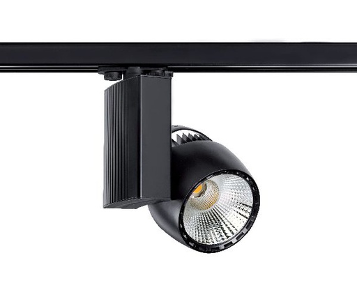 [ARI50323] Ikar 029 - proj. rail 1 all.029, noir, angle 60°, led intég. 40w 4000k - 50323