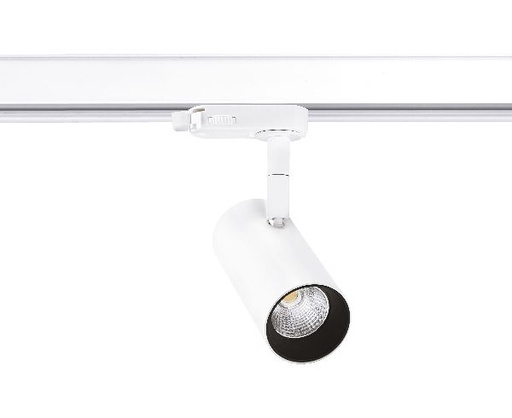 [ARI50465] Elma - proj. rail 3 all.023, blanc, angle 36°, led intég. 7,5w 3000k 5 - 50465