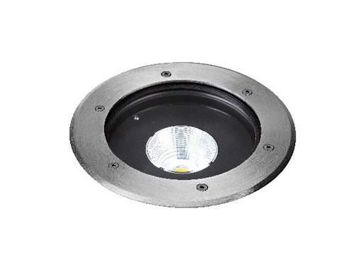 [ARI50643] Tecnisol 200 - enc.sol ext. ip67 ik10, rond, inox, led 20w 60° 4000k 2 - 50643